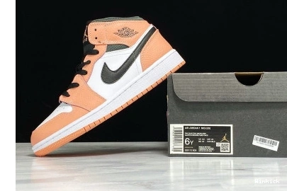 (GS) JORDAN QUARTZ 555112-603 1 AIR MID PINK 0306